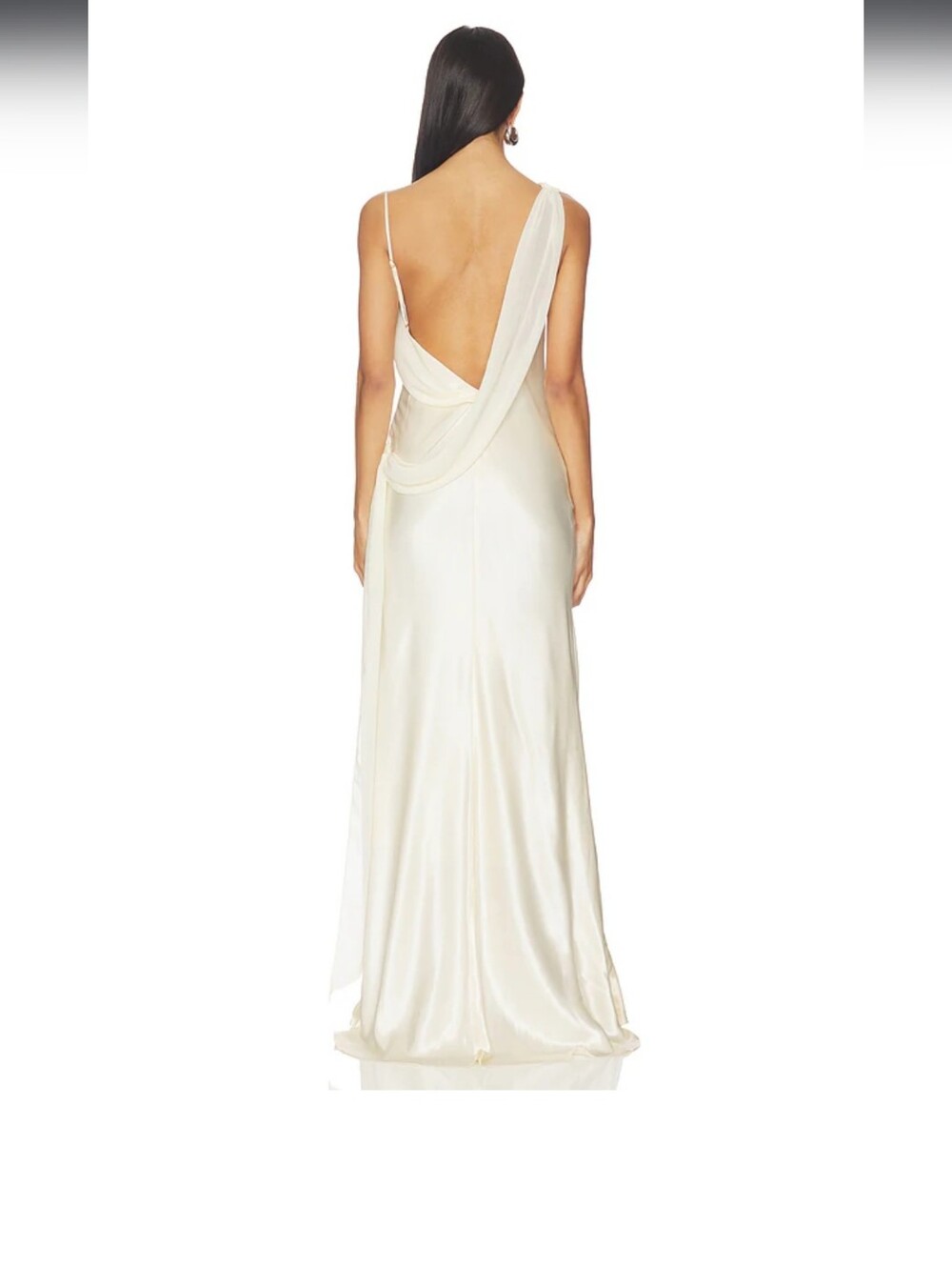 Helena Dress in Ivory - Picture 3 of 4